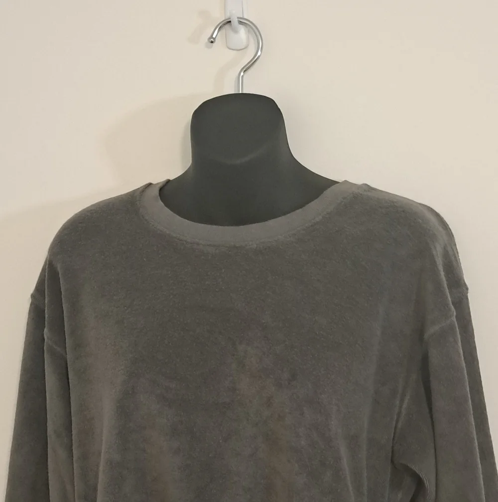 Sub_Urban Riot Men's Grey Crewneck Long Sleeve Cotton Blend Sweater Size Small